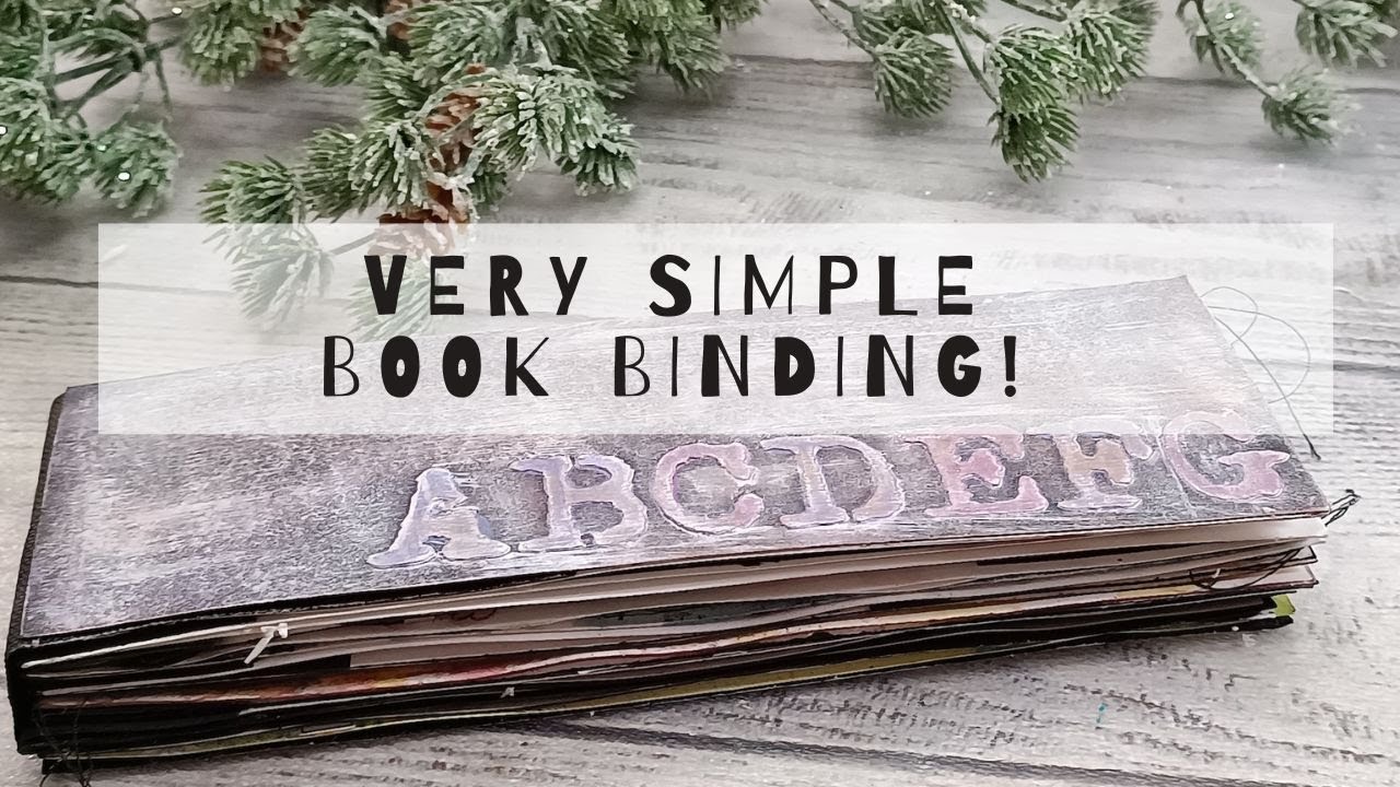 Art journal- how to make a book out of loose pages