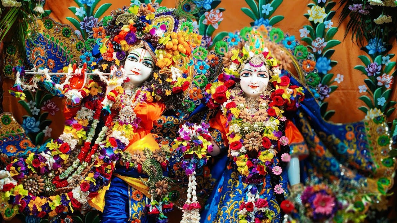 Today's Special Gaur Purnima Darahan 03.03.26 at Iskcon Indore of Sri Sri Radha Govind and JBS