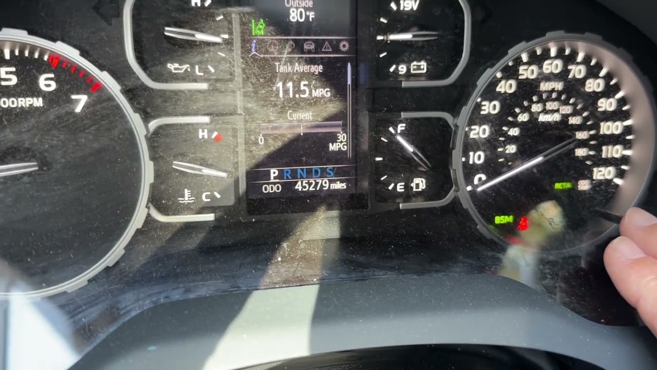 Increase fuel economy on Toyota Tundra? ￼Secret button..traction control, most don&rsquo;t know about ￼