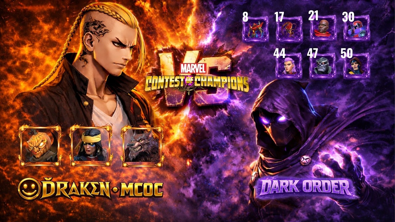 AW ATA vs Dark Order | Path 8 & Path 3 🔥 Bosses Down with Werewolf, Kushala & Jack O’Lantern | MCOC