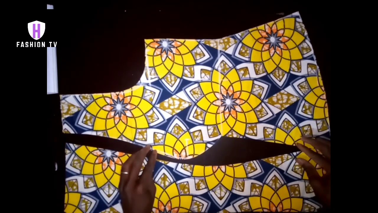 Yanda ake yanka Riga six pieces ( how cut a six pieces blouse)