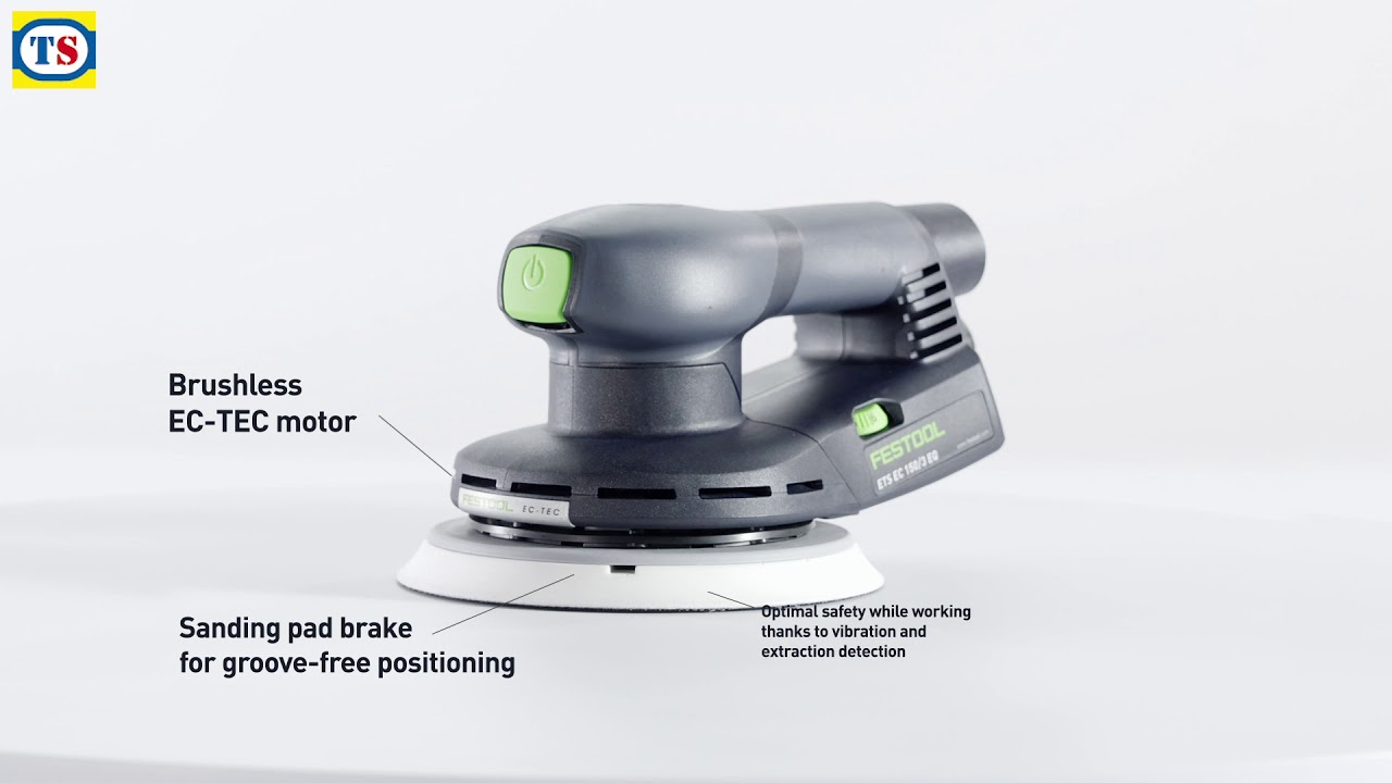 Festool ETS EC150/3 EQ-Plus Eccentric Sander 240v | Item 46594