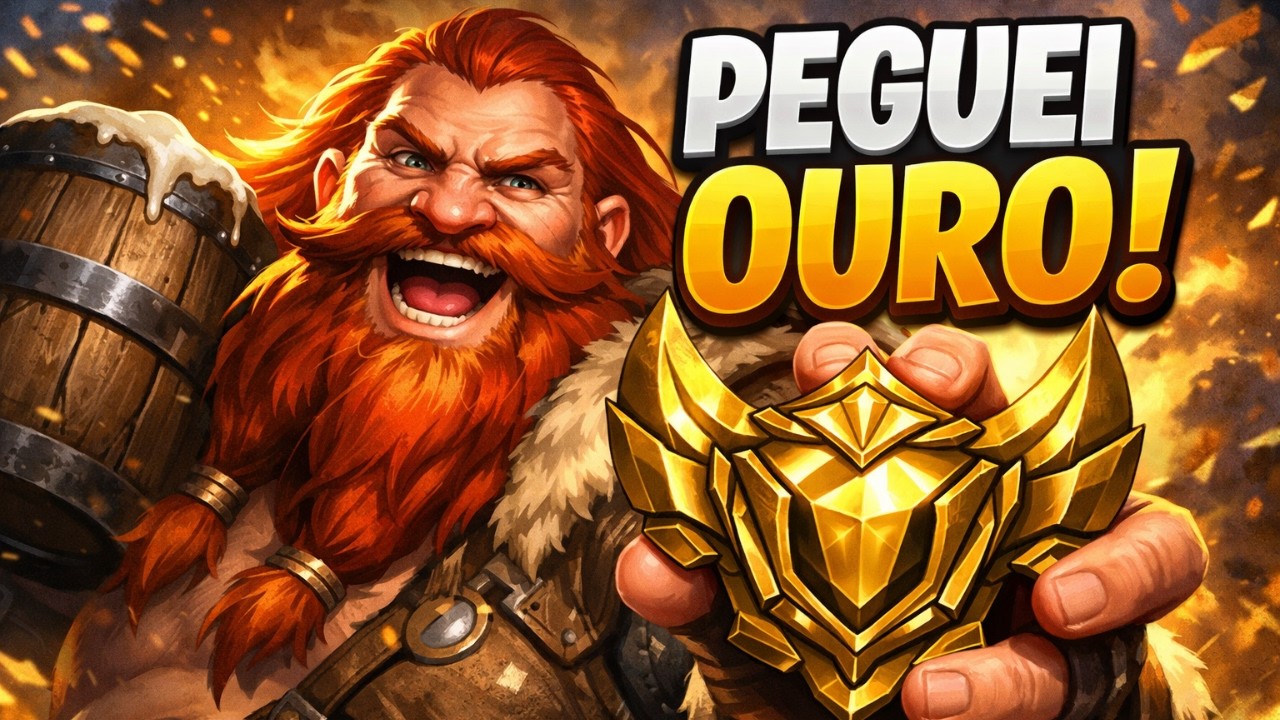 O OURO É NOSSOOOOOO!!
