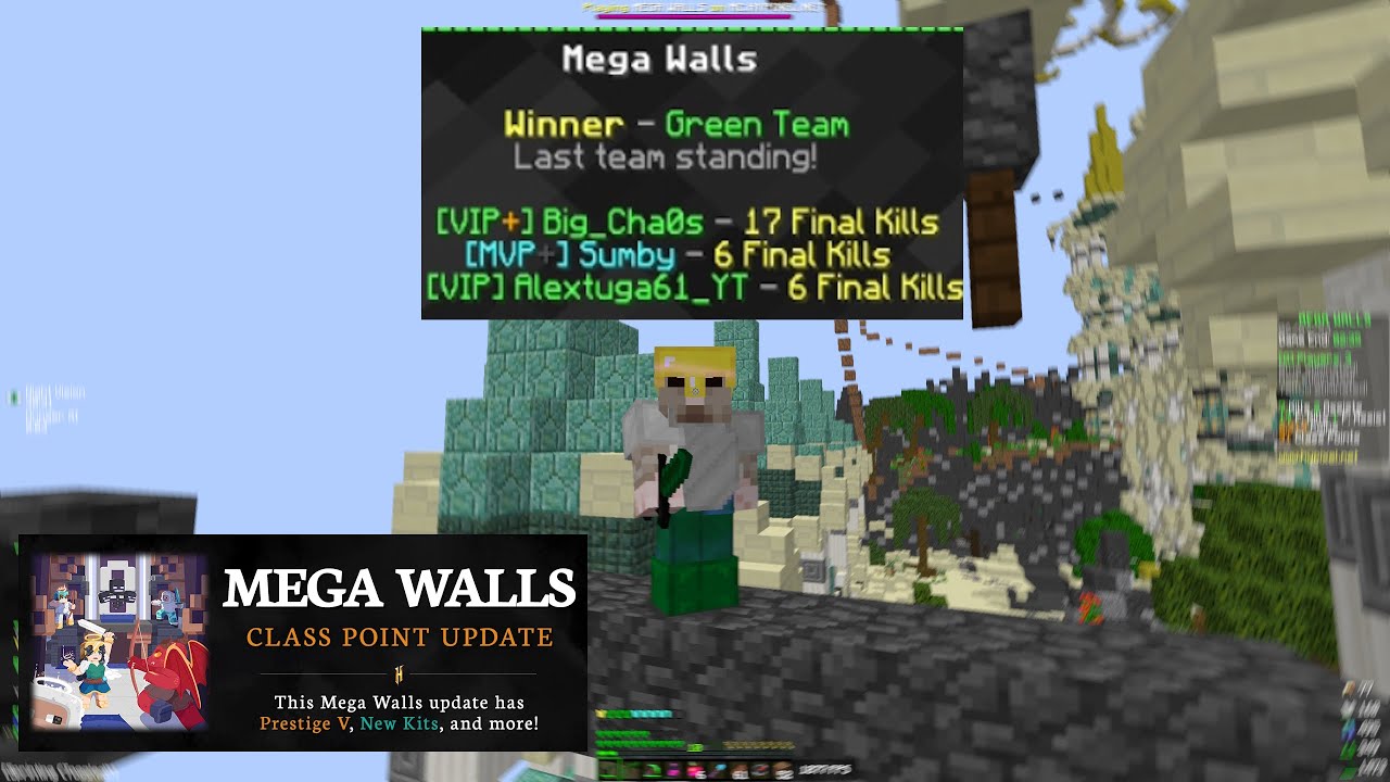 DAY 2 MOLEMAN CHAMP SHENANIGANS [DENICKER] - Hypixel Mega Walls