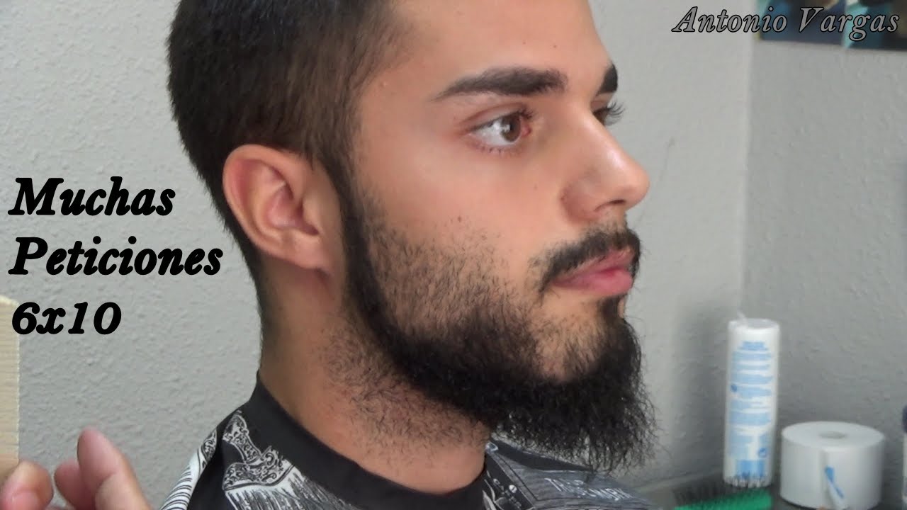 Muchas Peticiones 6x10 Barba victoriana y hacer crecer la barba