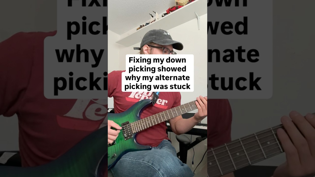 Fixing my downpicking exposed a serious alternate picking problem…