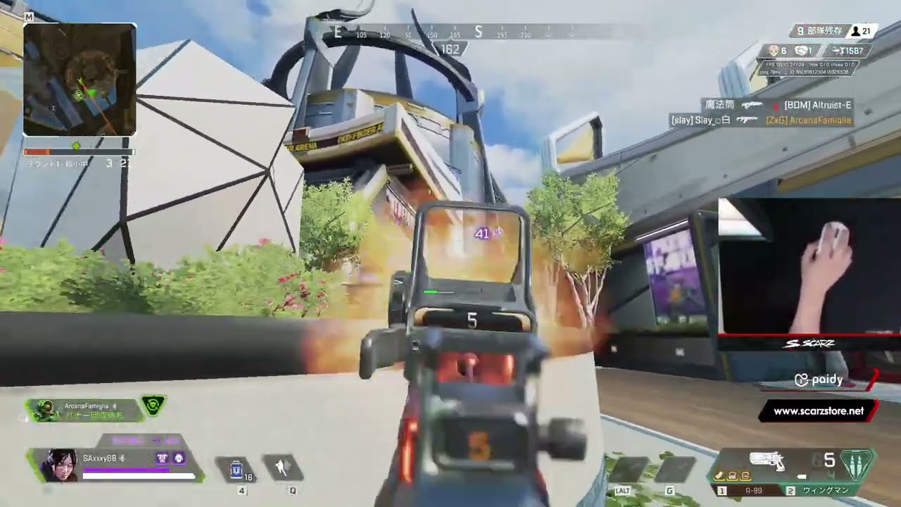 エイムで解決する無双キル集 highlight【APEX LEGENDS】