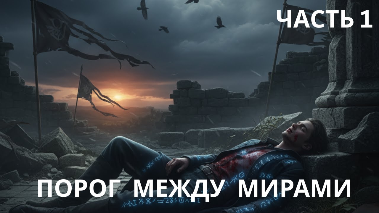 ПОРОГ МЕЖДУ МИРАМИ ЧАСТЬ 1 #попаданец #аудиокнига #фантастика