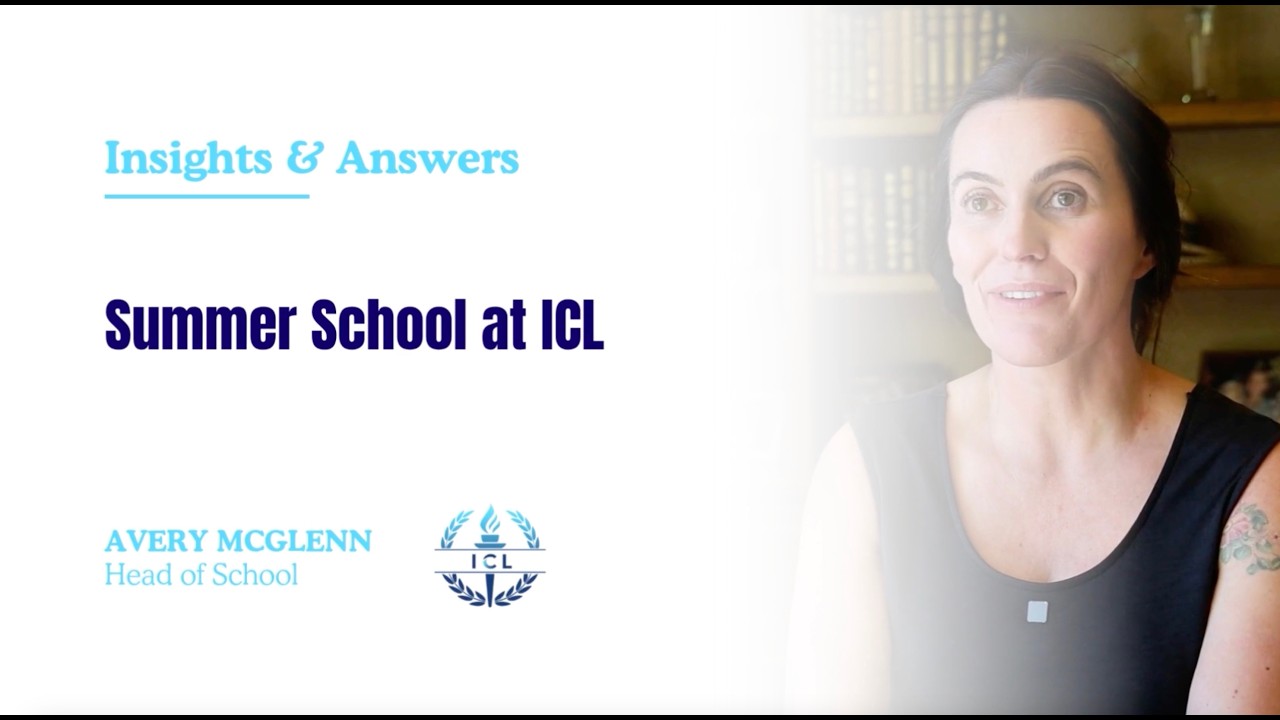 Insights & Answers with ICL Academy Head of School Avery McGlenn