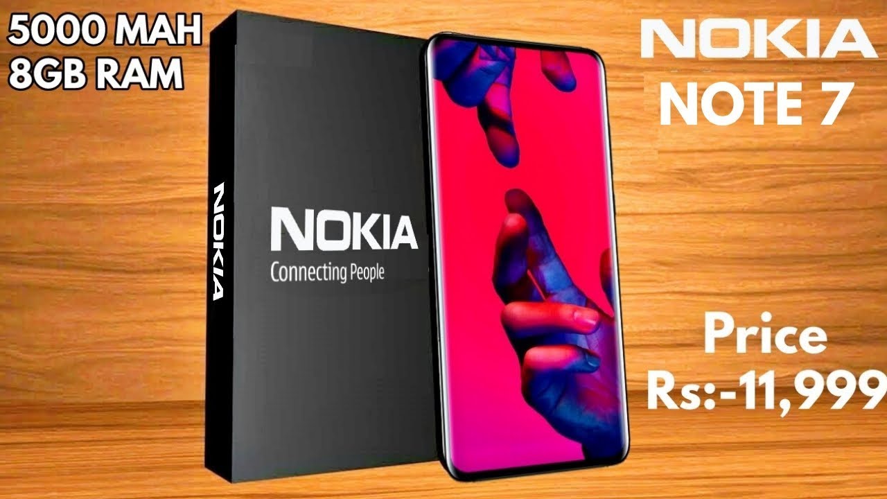 Nokia Note 7 - 5G Connectivity, 40MP Selfie Camera,  8GB Ram a 256GB, Price, Specs & Release Date
