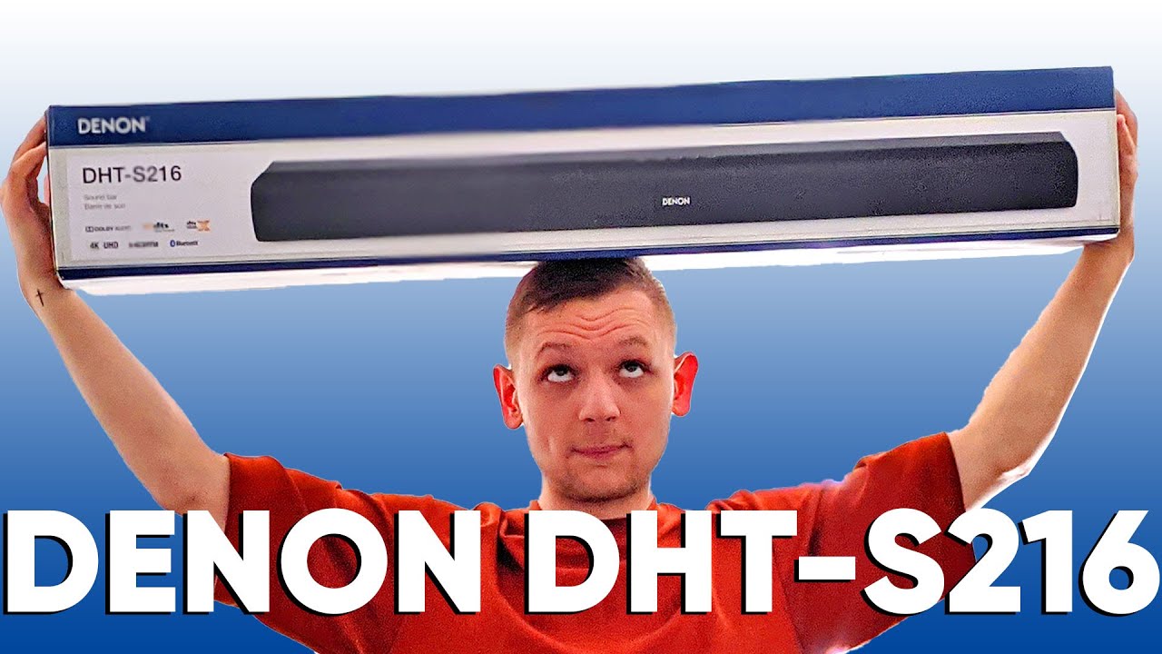 Denon DHT-S216 Soundbar Unboxing and Impressions