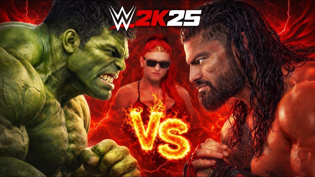 TEAM ROMAN VS TEAM HULK / WWE 2k25 IS LIVE  #wwe, #shorts, #wwe2k25