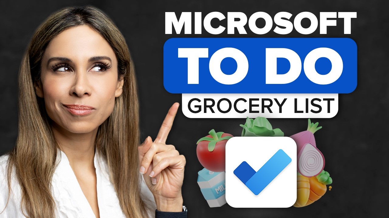 How to Use Microsoft To Do | Grocery Shopping List and much more