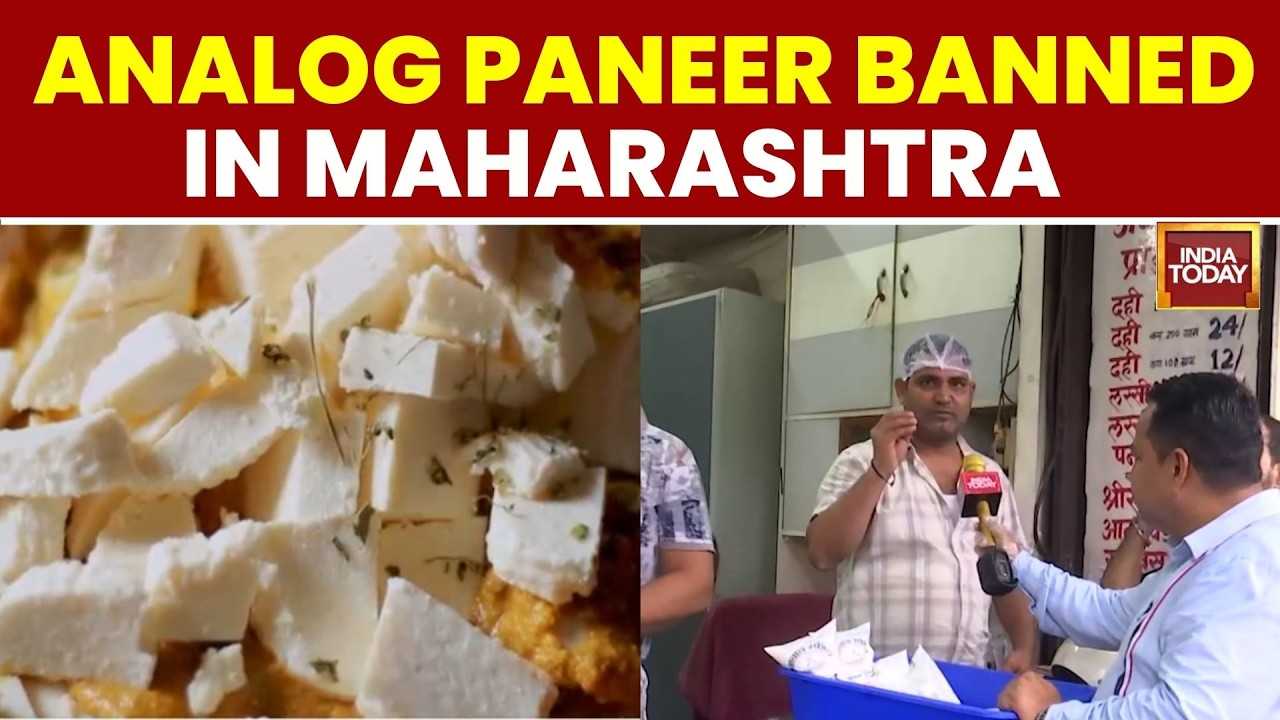 Maharashtra Bans Analog Paneer | ₹6 Lakh Fine & 6-Month Jail for Violators | India Today