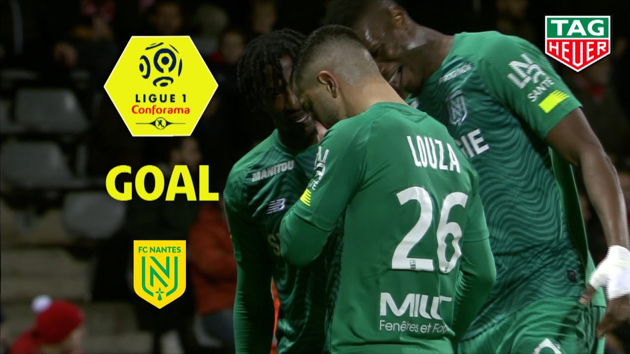 Goal Imran LOUZA (28') / N&icirc;mes Olympique - FC Nantes (0-1) (NIMES-FCN) / 2019-20