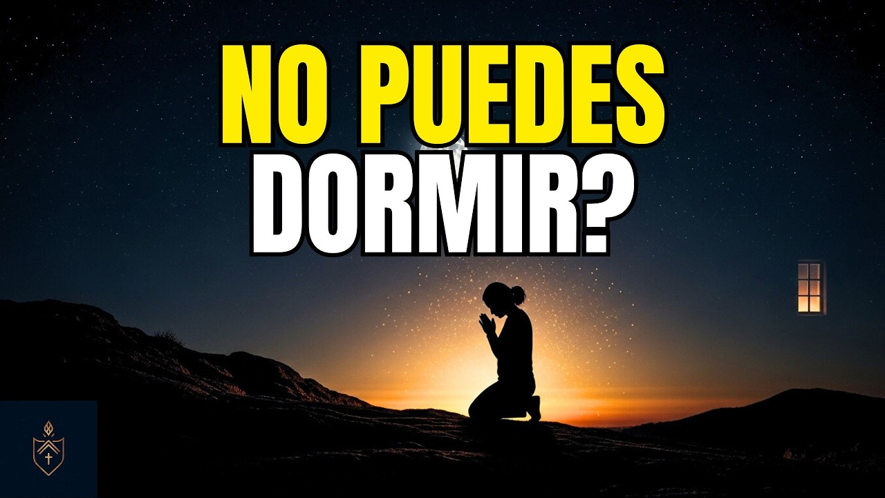 Si no puedes dormir | Di esta oración y calma tu mente.
