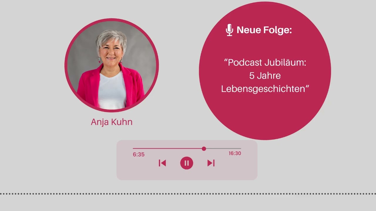 Podcast Jubil&auml;um: 5 Jahre Lebensgeschichten