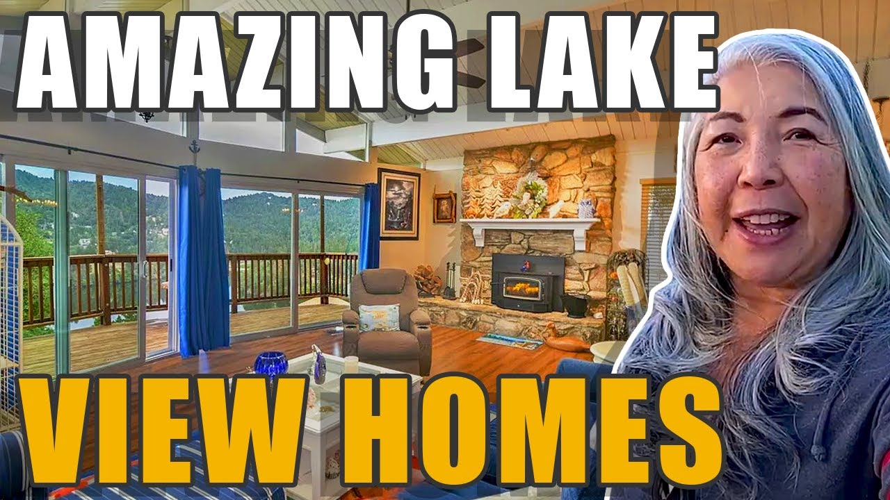 AMAZING LAKE VIEW HOMES In Crestline CA: Exploring Crestline California | CA Homes With A Lake View