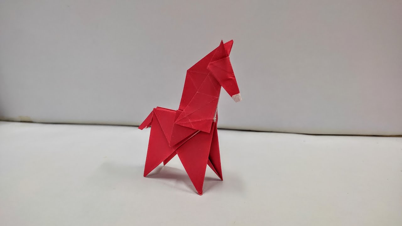 Origami Horse | How To Make An Origami Horse | Origami Instructions