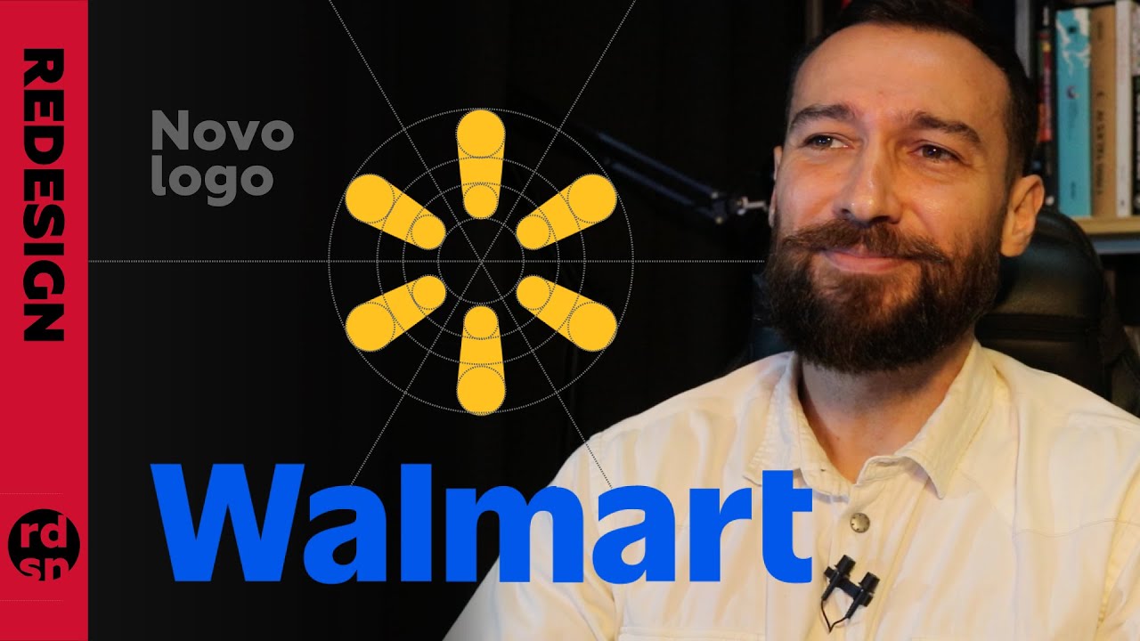 WALMART: NOVO LOGO ANALISADO POR DESIGNER GRÁFICO | Pedro Panetto
