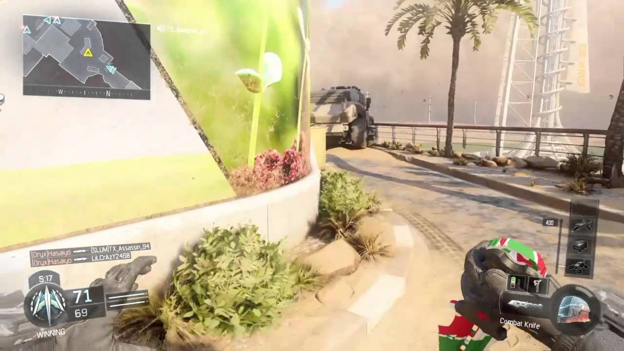 BLACK OPS 3 AXE TRICK SHOT CHALLENGE