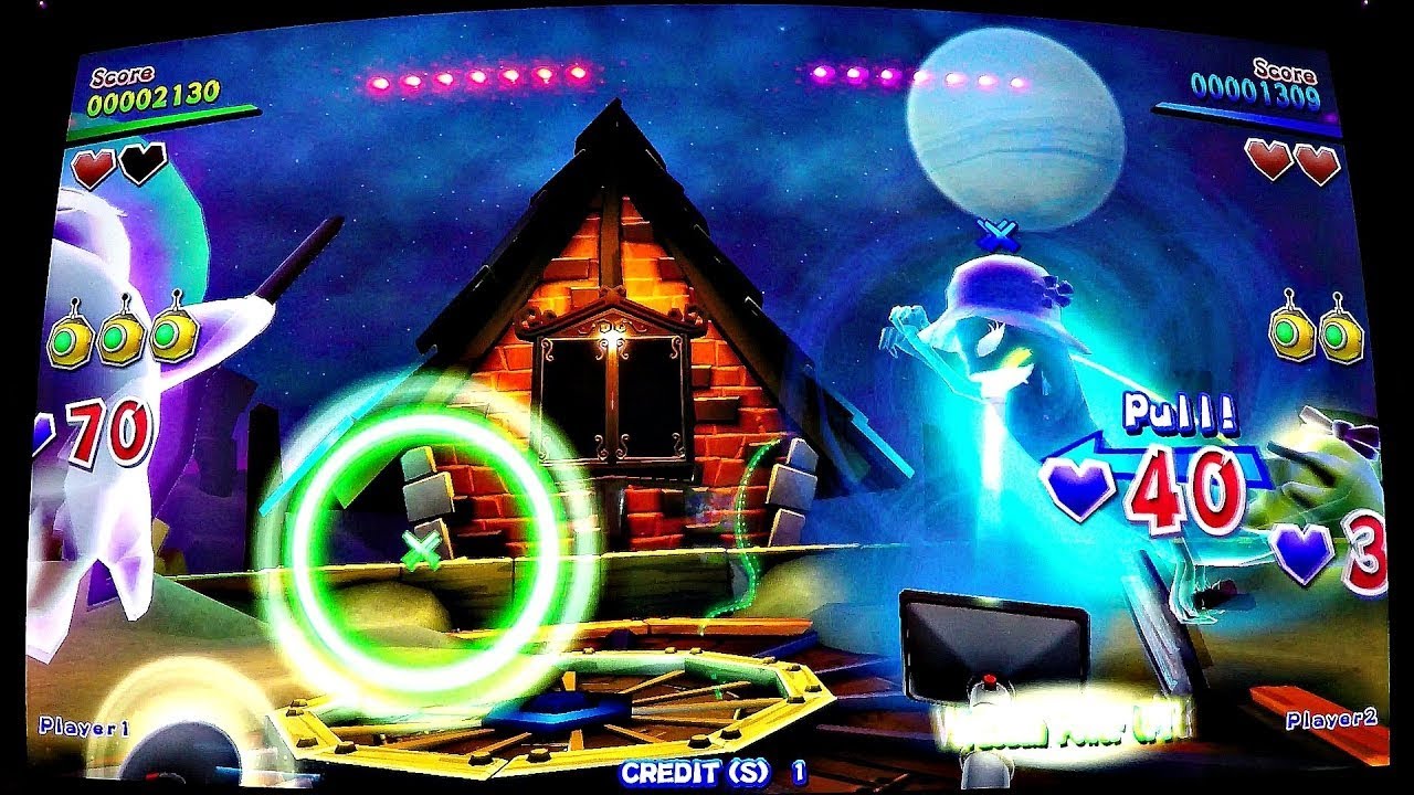 Luigi's Mansion Arcade Gameplay Old Clockworks! アーケードゲーム