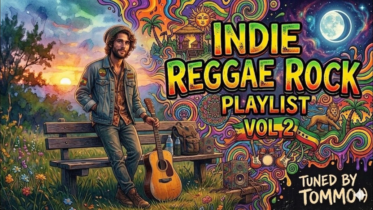 Indie Reggae Rock - Laid-Back Grooves & Psychedelic Guitars