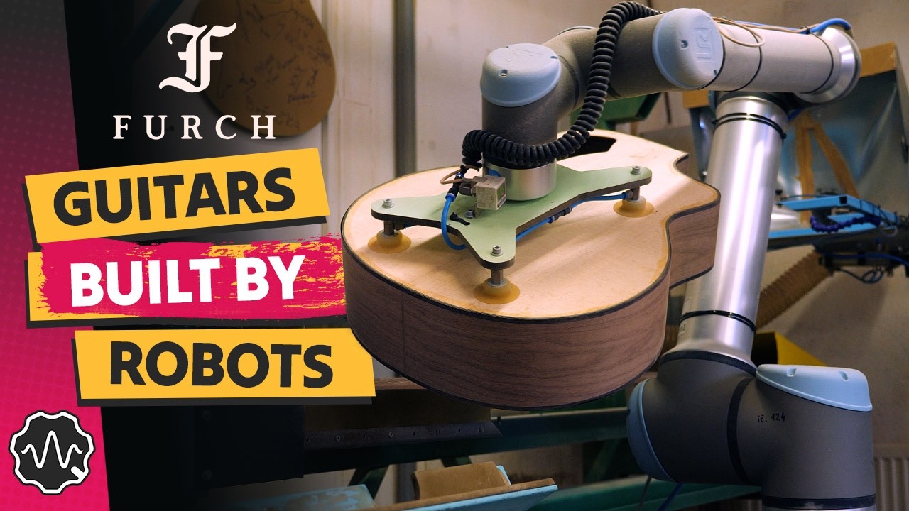Inside Europe's Most Automated Acoustic Guitar Factory
