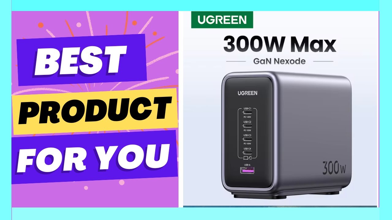 UGREEN 300W GaN Charger Desktop Charging