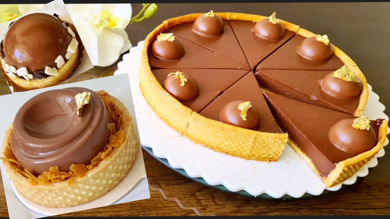 سر نجاح لطارق بالشوكولامثل المحلات الكبرى كناش بدون بيض لذتها لاتقاوم tarte au chocolat