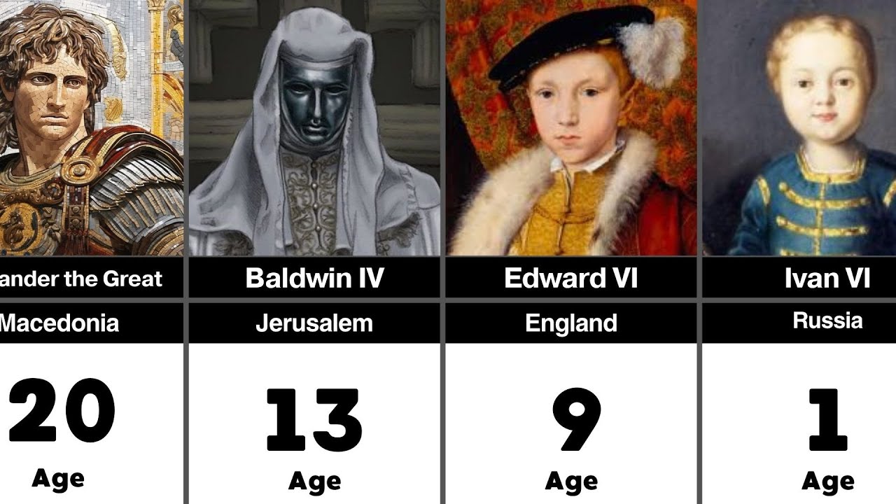 The Youngest Rulers in History | Ranked