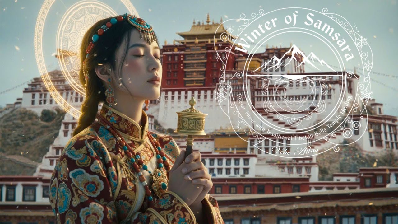 Mantra Wind | Tibetan Music with Traditional Meditation Bells for Healing | World Music