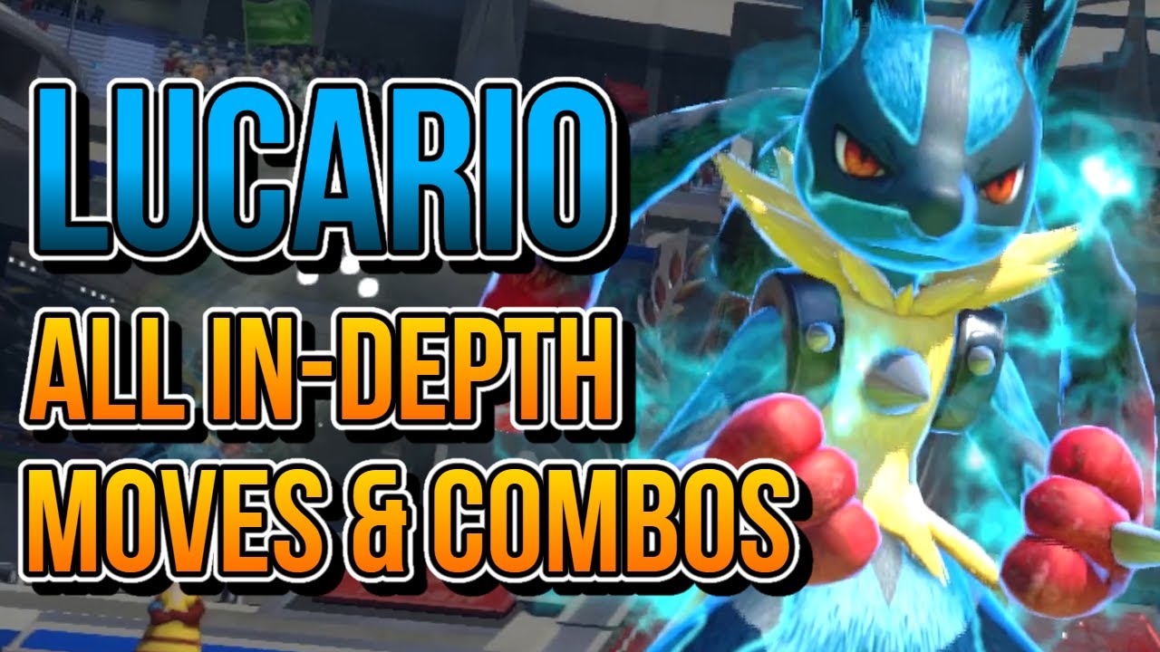 Lucario ALL Moves & Beginner / Intermediate Combos – Pokkén Tournament DX