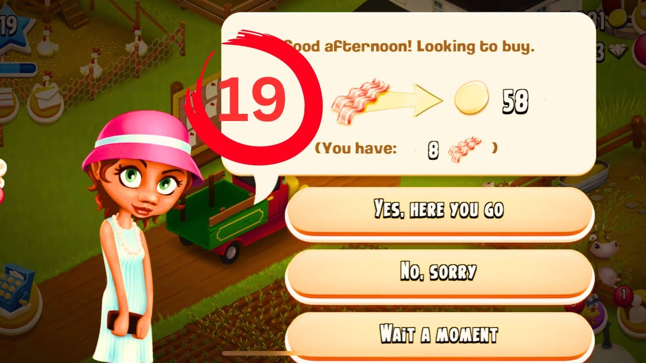 Hay Day Level 19 Gameplay Part 5 🍀