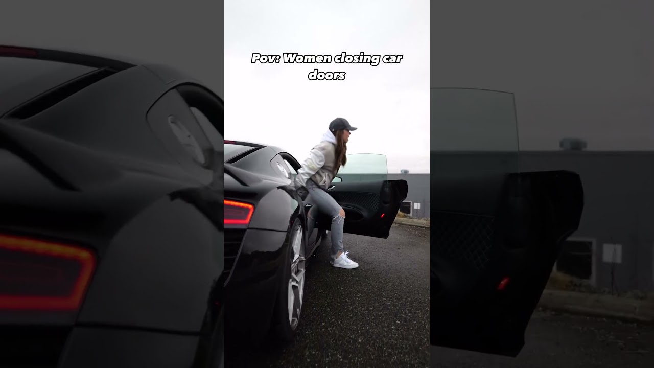Guy vs Girl Closing Doors #carexperiments #carexpert #driveexperience #automobile #streetdrive