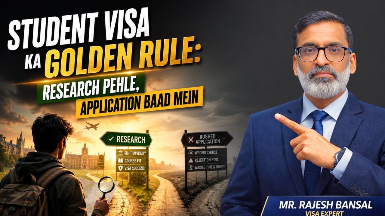 Study Visa Success Formula: Course + College + PR