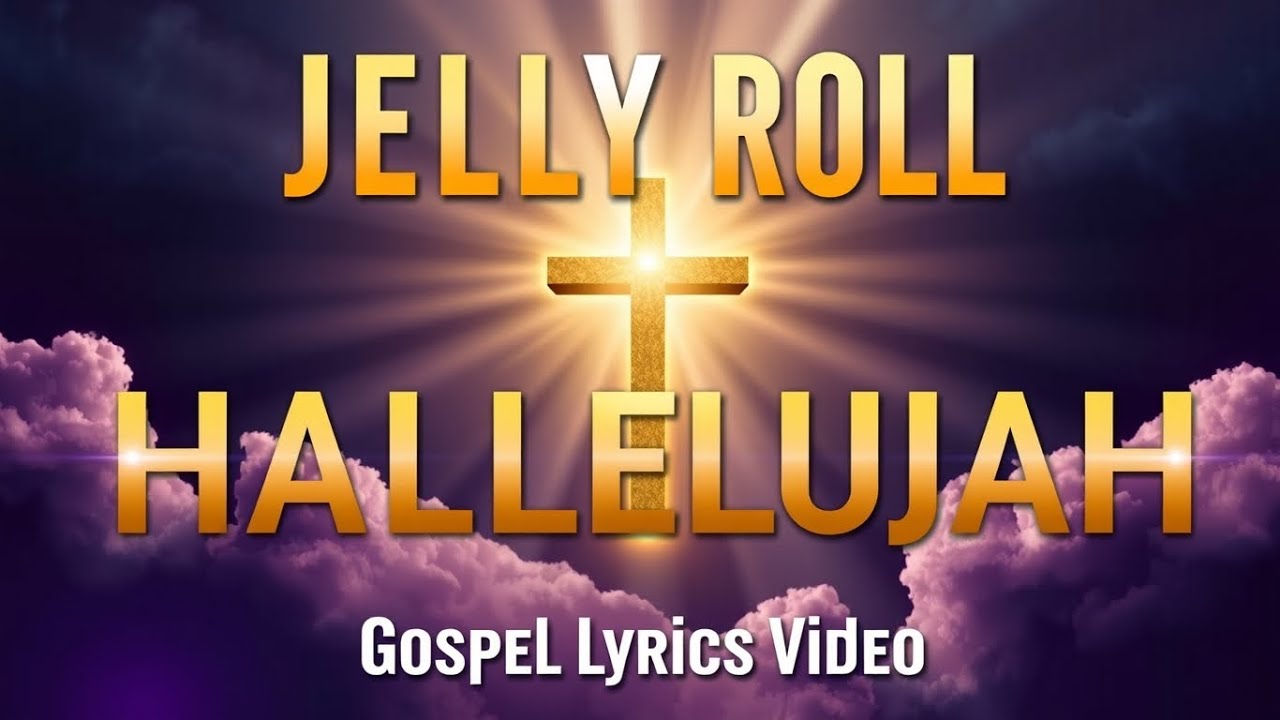 Jelly Roll &ndash; Hallelujah | Powerful Gospel Lyrics Video (Faith, Worship & Inspiration)