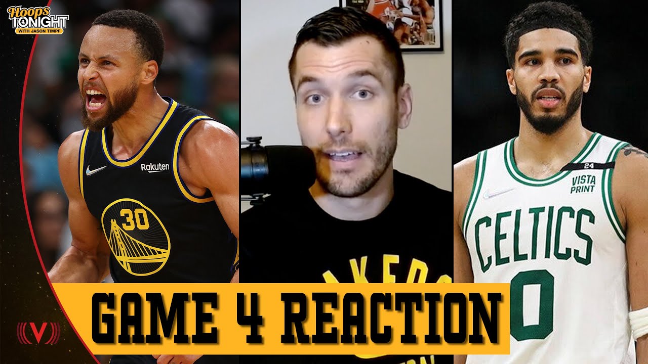 Steph Curry drops 43, Warriors take Game 4 to even NBA Finals vs Celtics | Hoops Tonight