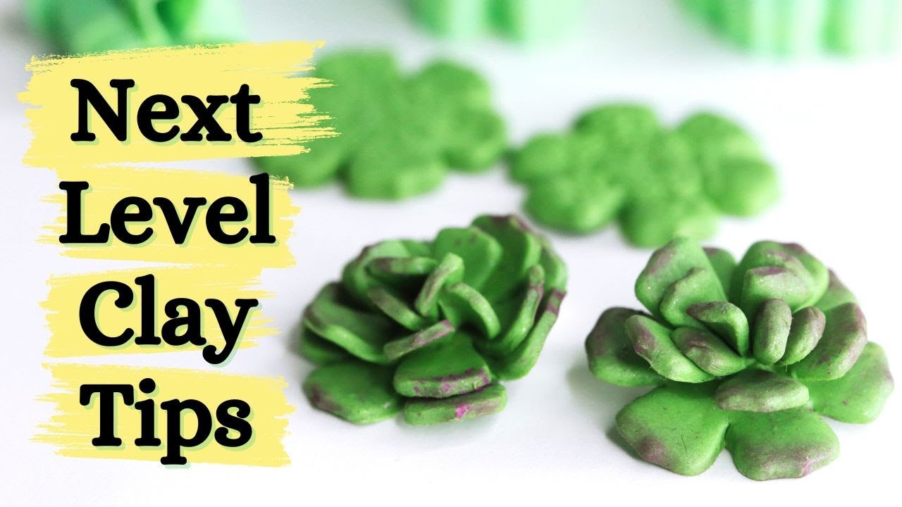 3 NEXT LEVEL Tips For How To Work With Polymer Clay