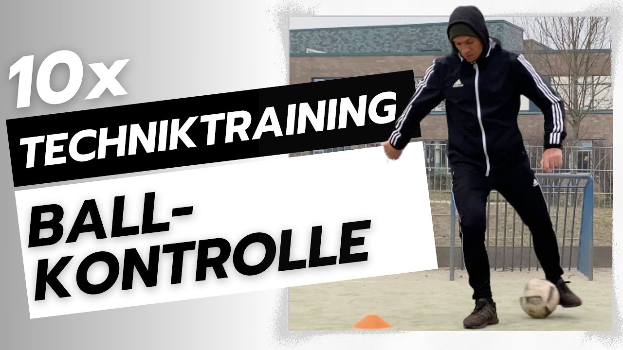 10x Technik Training für Fußballer I Bekomme eine krasse Ballkontrolle wie Neymar! Skill Training