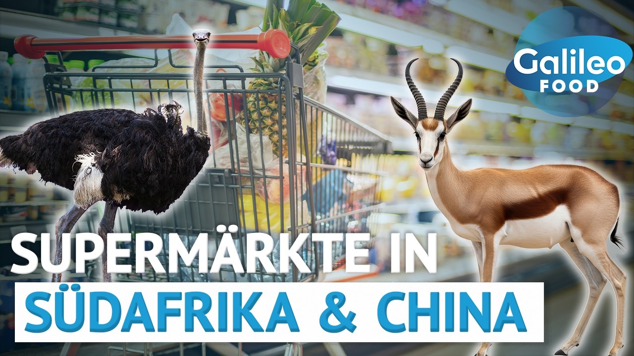 Springbock & Strauß: Das gibt es im Supermarkt in Südafrika! | Galileo Food