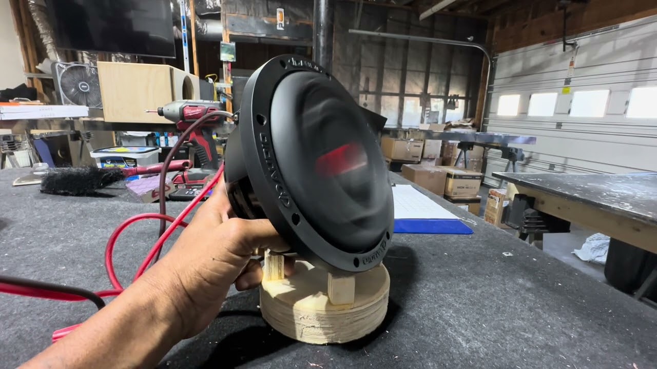 Digital Designs SL608 Free-Air Frequency Sweep! Much Throw from a Shallow Driver!!