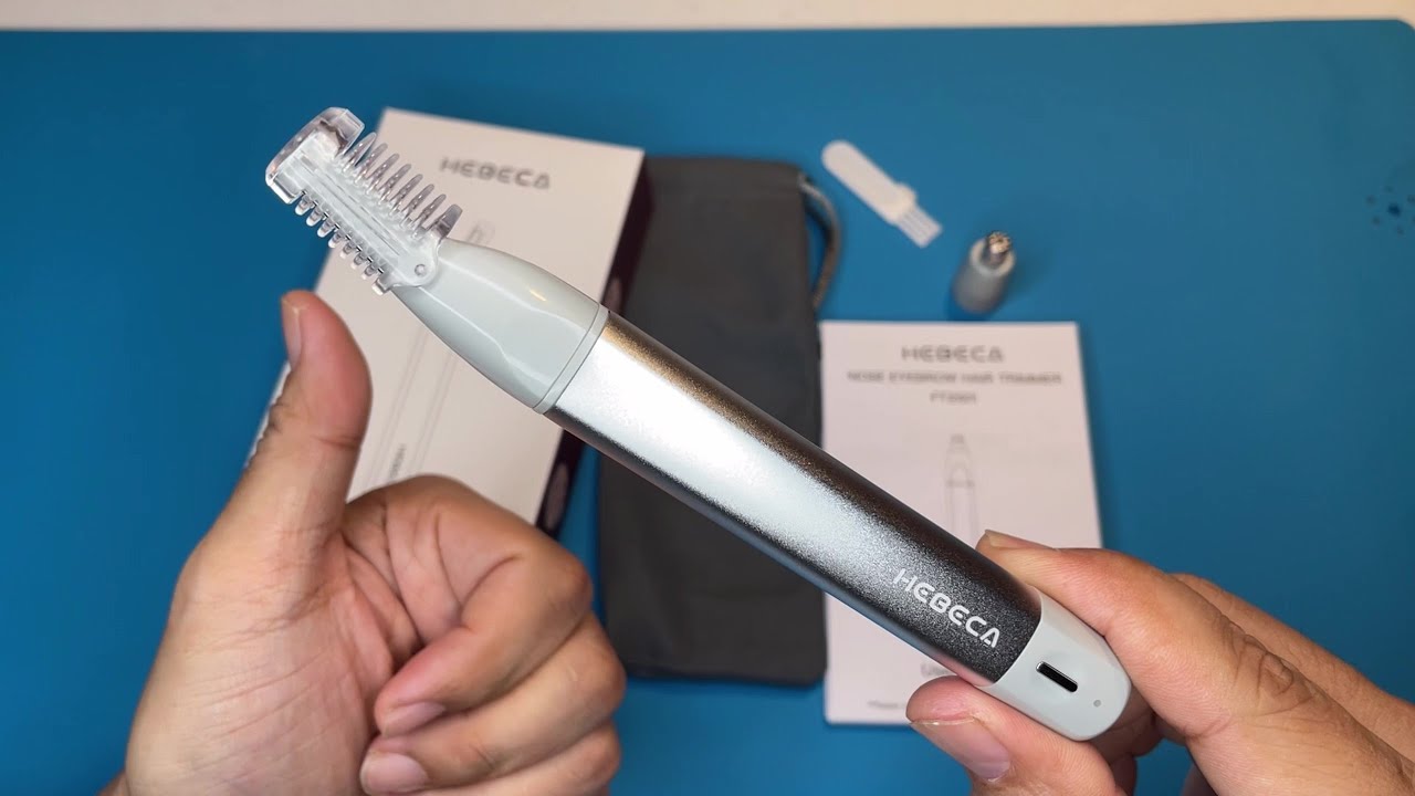 Open Box Review - Slim Multifunctional HEBECA #trimmer #ad