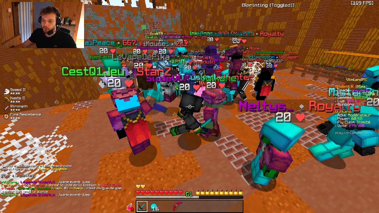 Le plus Gros EVENT JUMP en PvP Faction sur Minecraft ! (Admin Series VinlandMc #10)