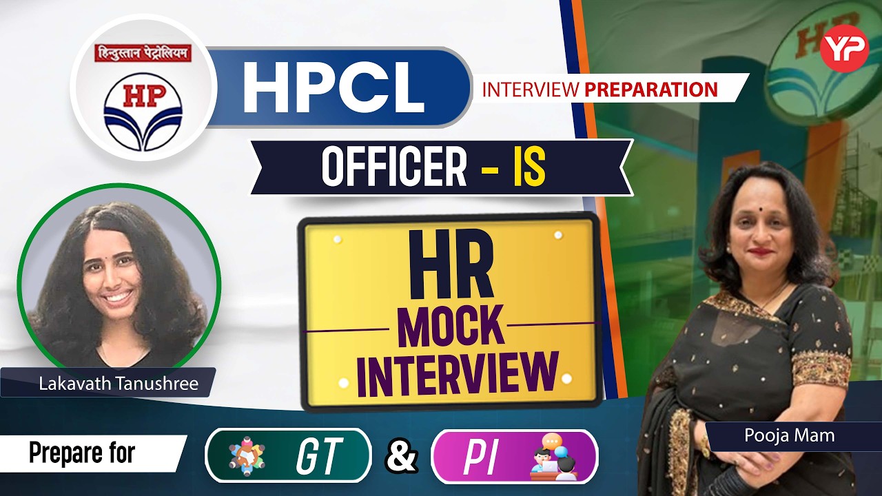 HR Mock Interview for HPCL Officer - IS | Computer Science | Prepare for GT & PI with Yourpedia