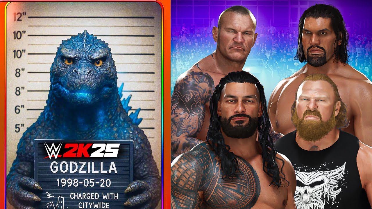 WWE2K25 LIVE –ROMAN REIGNS VS DIVAS #WWE2K25 #WWE2K25Live #GamingLive #ps5 #ps4