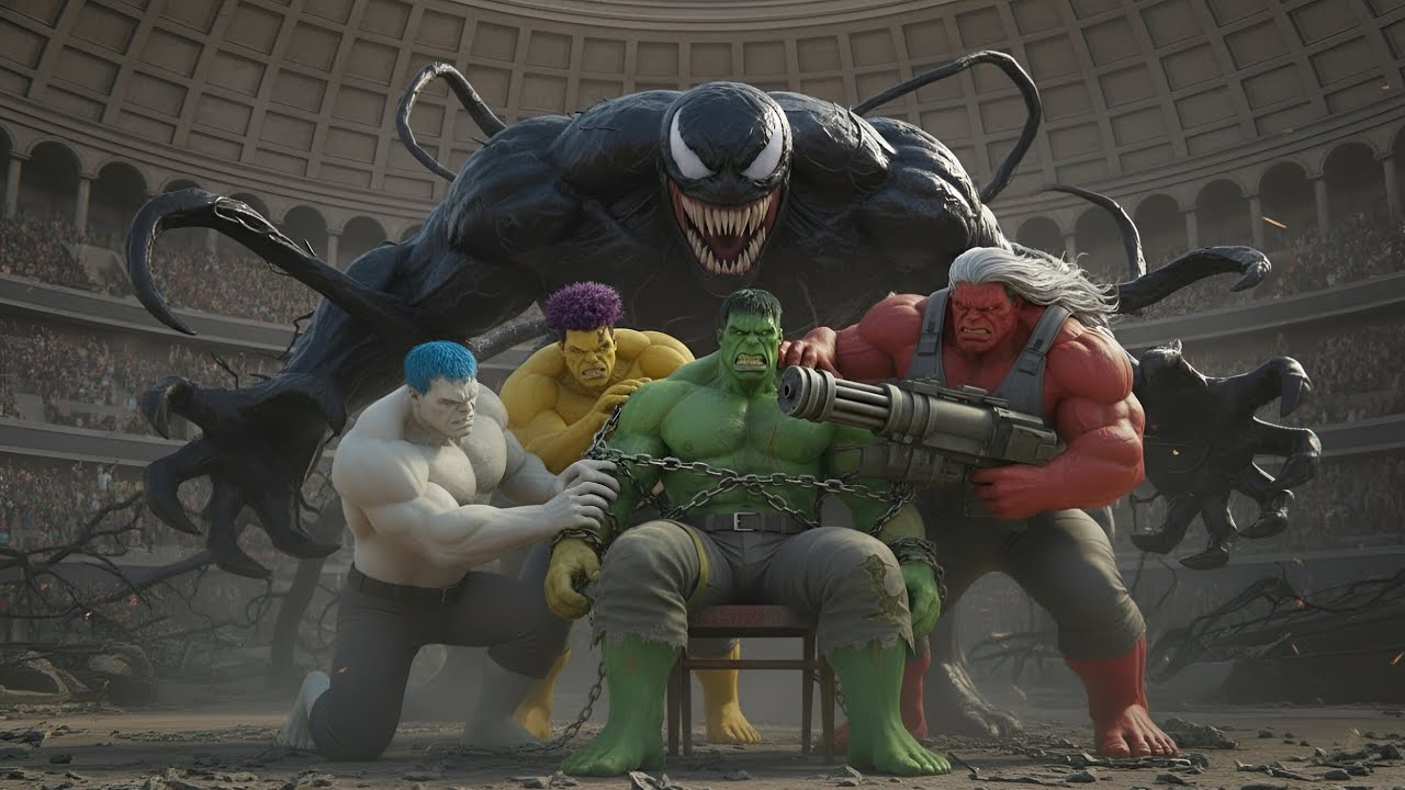 HULK Was Defeated In The Arena | Now His Younger Brothers Arrive And Combine Their Powers | Team Up