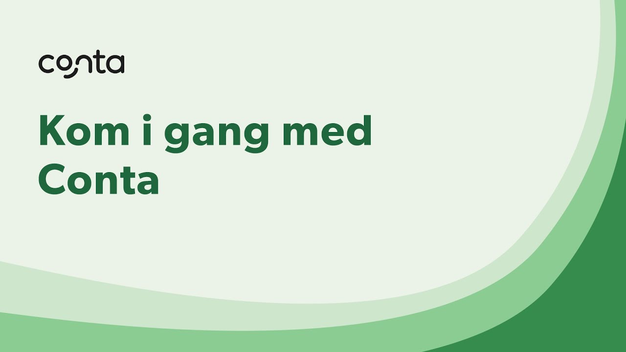 Introduksjon til Conta: Faktura og regnskap (2026)