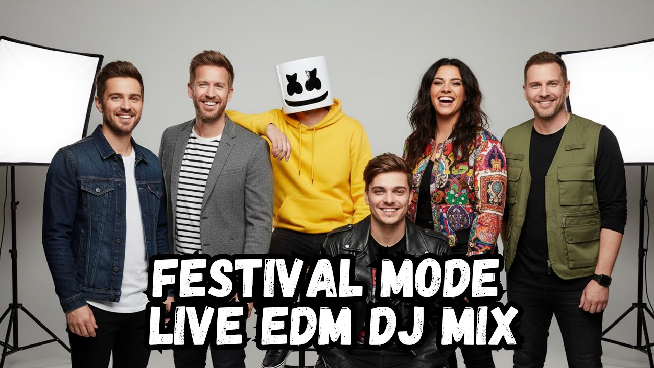 The Chainsmokers • David Guetta | Calvin Harris x Alan Walker | EDM Party Vibes