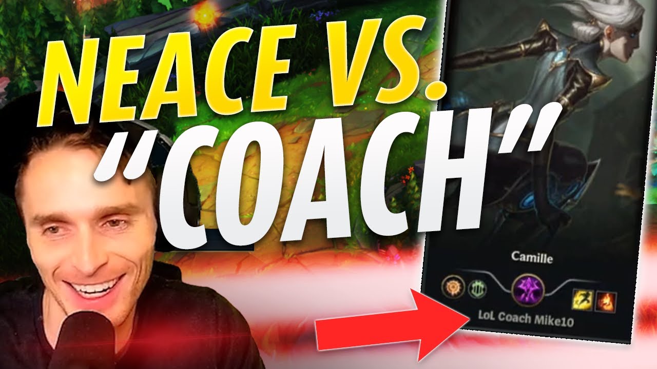 So I played against another LoL coach.. Here's what happened